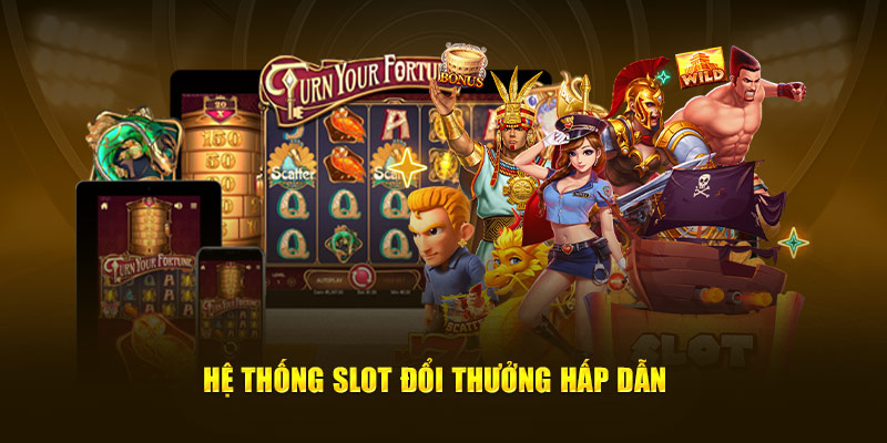 Hệ thống slot đổi thưởng hấp dẫn